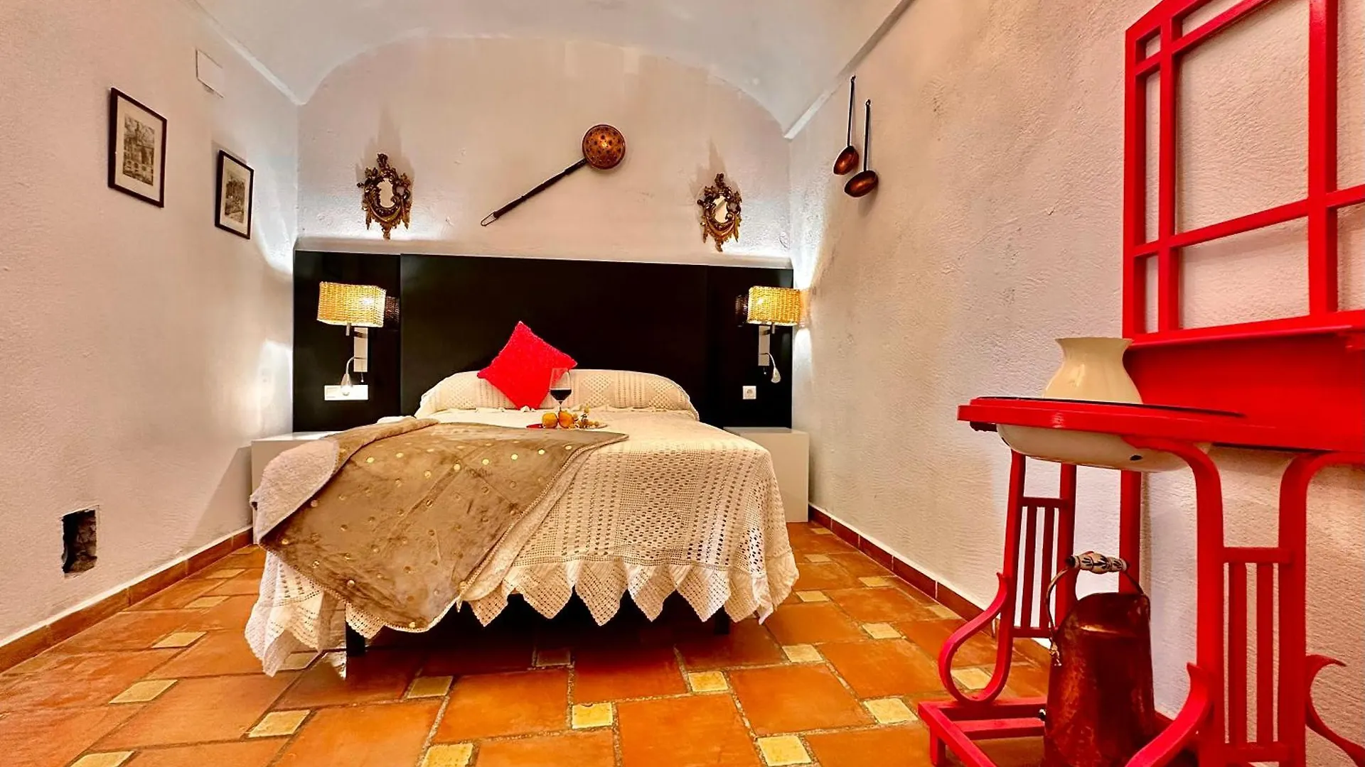 Вилла Complejo Rural Casas-Cueva La Teja Кортес-де-Баса 0*,