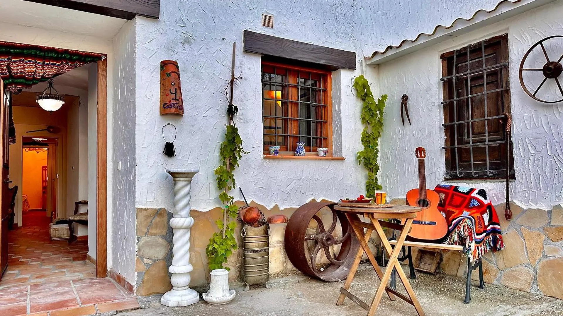 Дом отдыха Вилла Complejo Rural Casas-Cueva La Teja Кортес-де-Баса Испания