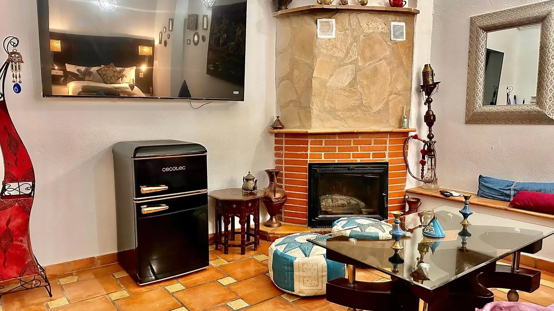 Дом отдыха Вилла Complejo Rural Casas-Cueva La Teja Кортес-де-Баса